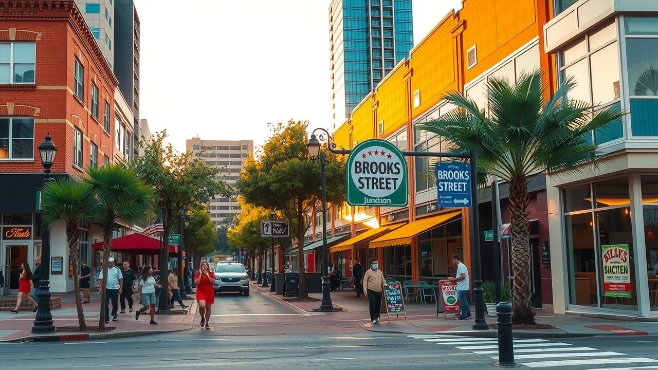 Brooks Street Junction, Houston