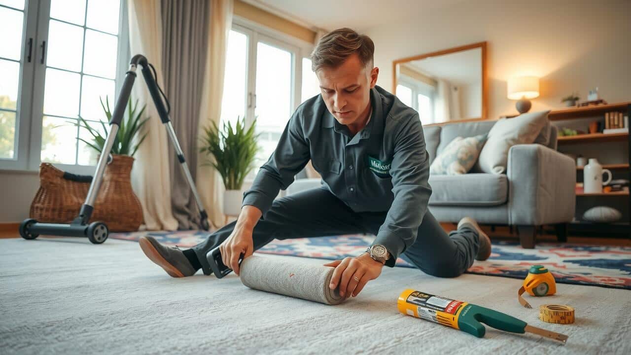 Carpet Repair and Re-stretching