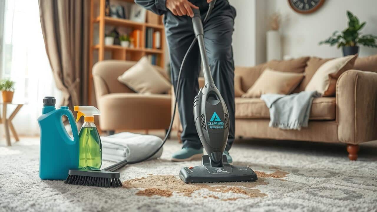Does vinegar and baking soda remove old stains from carpet?