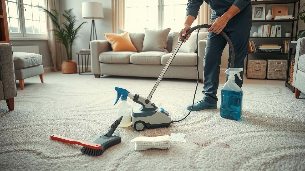What is the best way to remove spots from carpet?